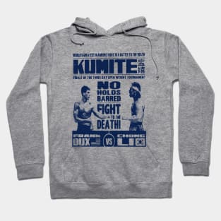 Bloodsport Championship Poster Hoodie